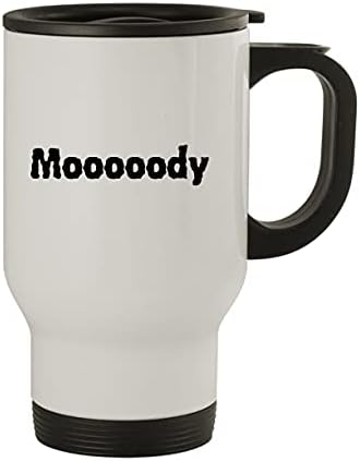 Molandra Products Mooooody - Пътна Чаша от Неръждаема Стомана за 14 грама, Сребриста