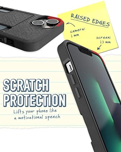 Умен - Калейдоскоп - Чанта-портфейл за iPhone 14 - Wallet Slayer Vol 2 [Тънък + защитно поставка] Притежател на кредитна карта - Подходящи за iPhone 14