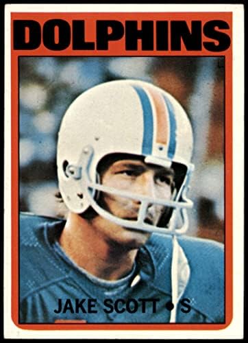 1972 Topps 193 Джейк Скот Маями Долфинс (Футболна карта) в Ню Йорк Долфинс Джорджия