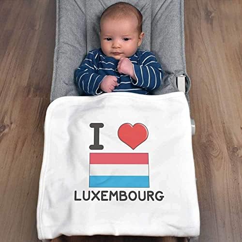 Детско Памучно одеало /Шал Azeeda I Love Luxembourg (BY00025951)
