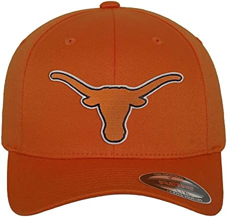 Бейзболна шапка Flexfit с логото на Texas Longhorns официално лицензирани Техасским университет