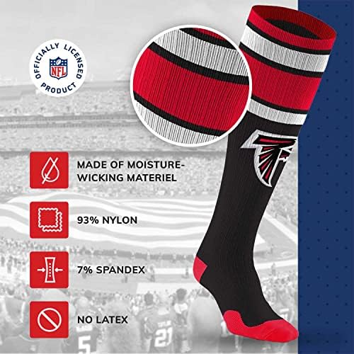 Компресия чорапи NFL до коляното за циркулация - Мъжки и Женски