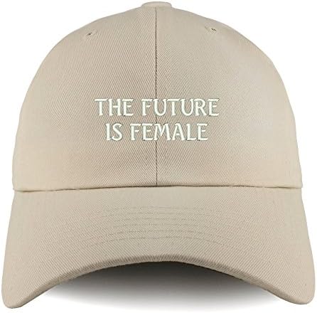 Магазин за модни дрехи Бъдещето на Женската Бродирани белязана от ниско-профил с Мека Памучна шапка за татко