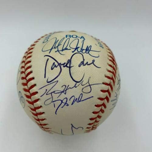 Прекрасна Бейзбол с автограф Perfect Game 16 Sigs Санди Куфакс, Рой Halladay, PSA - Бейзболни Топки С Автографи