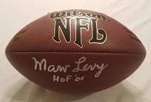 Марв Леви С автограф от NFL Football Replicia