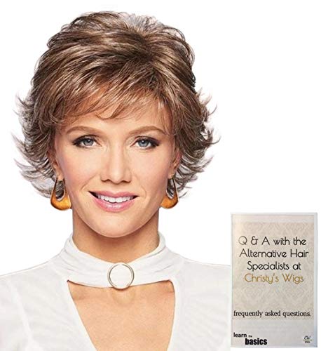 Комплект - 2 броя: Перука Spirit от Gabor (продукт № 1), брошура Christy's Wigs Q & A (продукт № 2) - Цвят: средно кафяв