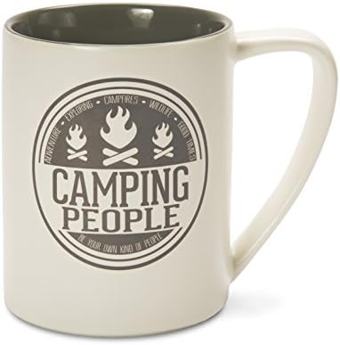Керамична чаша Палата Company Gift Camping village People, 18 мл, Боядисана