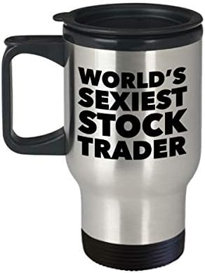 Най-секси в света Чаша stock trader HollyWood & влакното наблизо, Секси Подаръци, Пътна Чаша, Чашата за Кафе С Изолация От Неръждаема Стомана