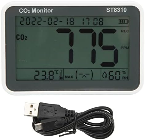 ST8310 LCD монитор Качеството на Детектор на въглероден двуокис CO2 при работа на Тестер Температура и Влажност на въздуха Тестер за качеството на