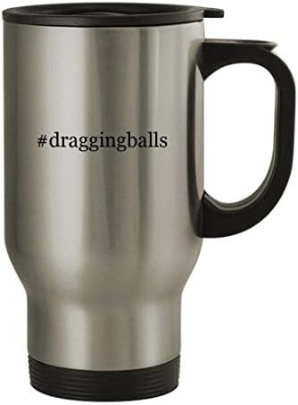 Подаръци дрънкулки #draggingballs - Пътна чаша от Неръждаема Стомана за 14 грама, сребриста