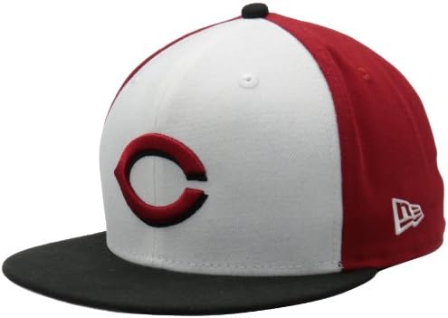 Бейзболна шапка MLB Cincinnati Maya White Отпред Базова 59-инчов Приталенная Шапка