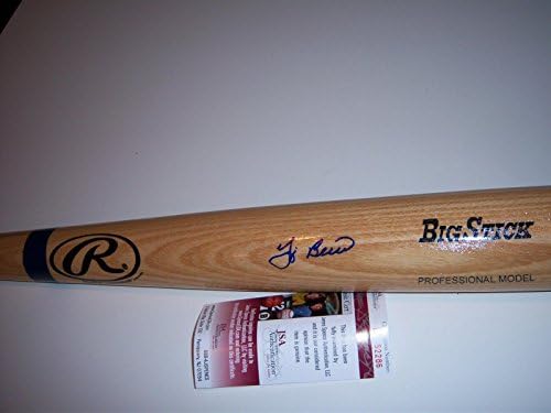 Йога Берра Ню Йорк Янкис, копито, JSA / coa Подписаха Big Stick Bat - Бита на MLB с автограф