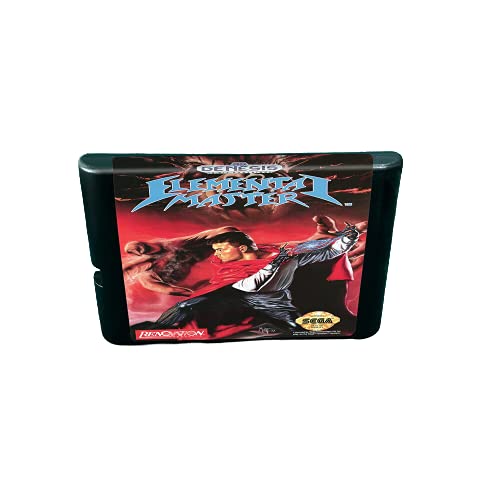 Aditi Elemental Master - 16-битов игри касета MD конзола За MegaDrive Genesis (японски корпус)