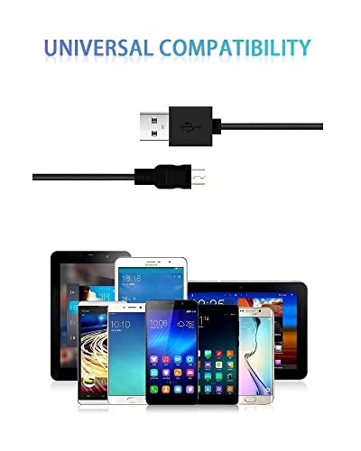 ГАЙ-TECH USB Кабел за зареждане, Кабел, Съвместим с GOCLEVER TAB R974 R974.2 A972BK 9,7 Таблет PC Android Go Clever