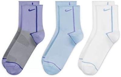 Дамски чорапи Найки за всеки ден, Плюс Леки Спортни Чорапи за глезените 3 Опаковки