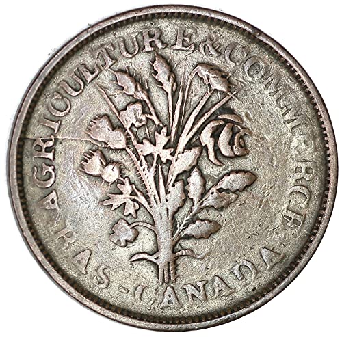 1838 Бирмингам Канадската Банкова Символичен 1 су 1/2 Пени Продавач е Много Добър