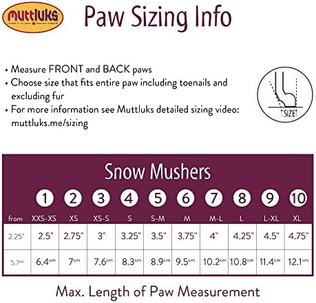 Muttluks, Зимни обувки за кучета Snowmushers гумени подметки за студено време - 2 Обувки