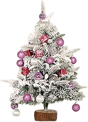 Коледна Украса Коледна Украса Начало Декор на Сладки Коледни Украси най-Добрите Коледни Украси Pe Стекающаяся Мини Коледно Дърво със Светлини Празнична Украса за Окачване Коледна украса