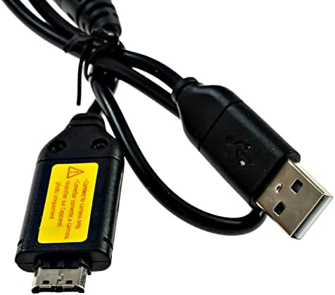 Цифров USB кабел Synergy, съвместим с цифров фотоапарат Samsung SL605, смяна на USB кабел за данни за Samsung SUC-C7 и SUC-C3 - (20 Pin)