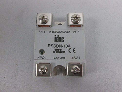 IDEC RSSDN-10A SSR DIN/за Монтиране на панел, 660 vac, 32 vdc, 10 А